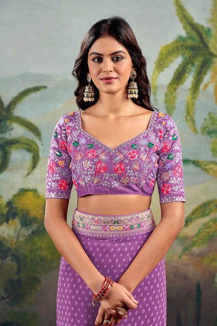 Luxury Raw Silk Saree with Blouse