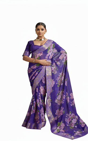 Designer Georgette Saree