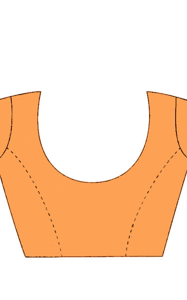 Geometric Print, Graphic Print Bollywood Chiffon, Georgette Saree (Yellow)