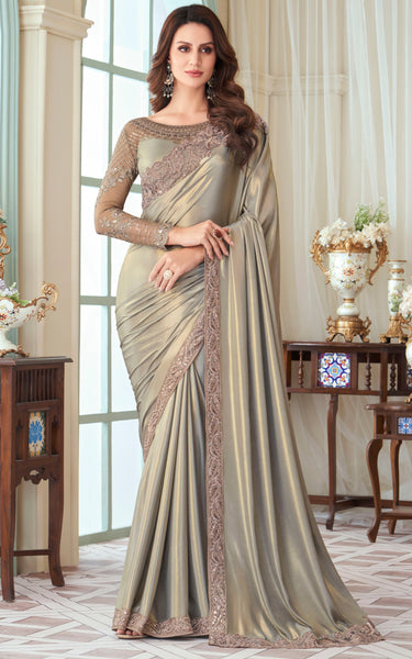 Premium Oracle Silk Saree with Rich Finish