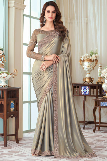 Premium Oracle Silk Saree with Rich Finish