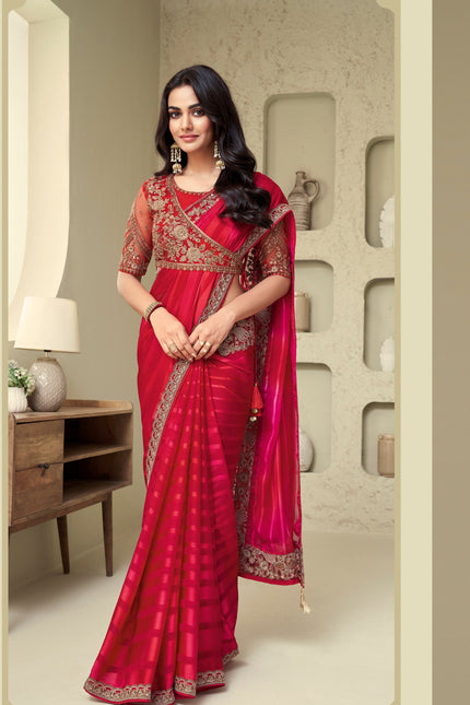 Elegant Silk Pattern Saree