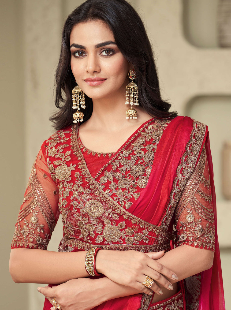 Elegant Silk Pattern Saree