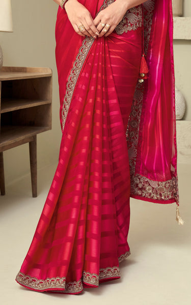 Elegant Silk Pattern Saree
