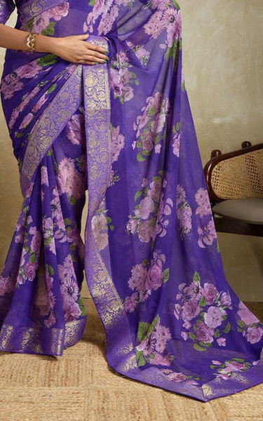 Designer Georgette Saree