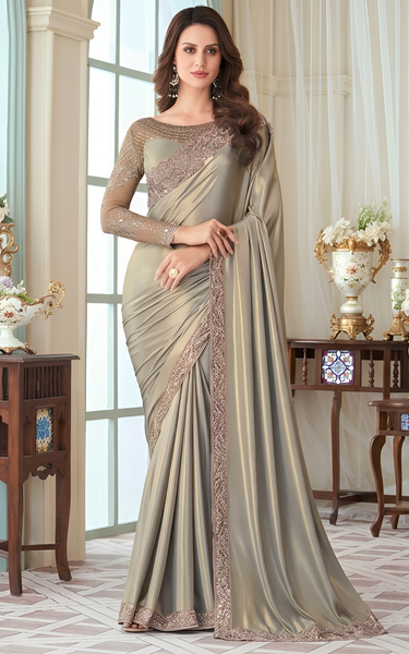 Premium Oracle Silk Saree with Rich Finish