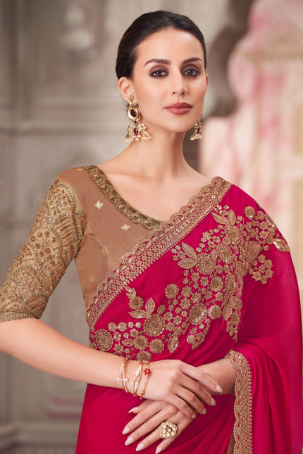 Cherry Blossom Satin & Pure Silk Blouse