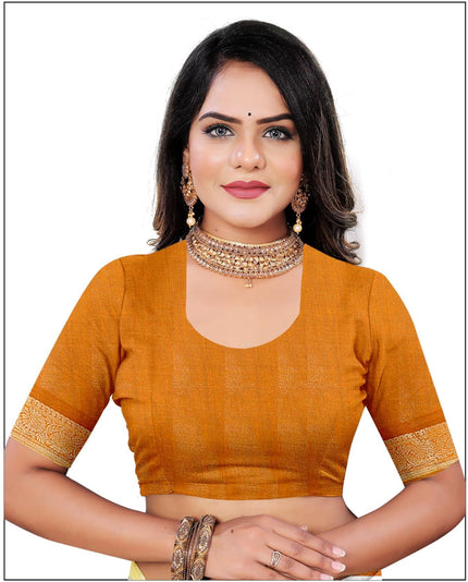 Designer Georgette Saree with Embroidery Border