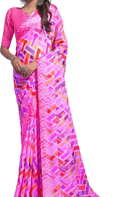 Printed Daily Wear Cotton Silk, Tussar Silk Saree (Light Green)