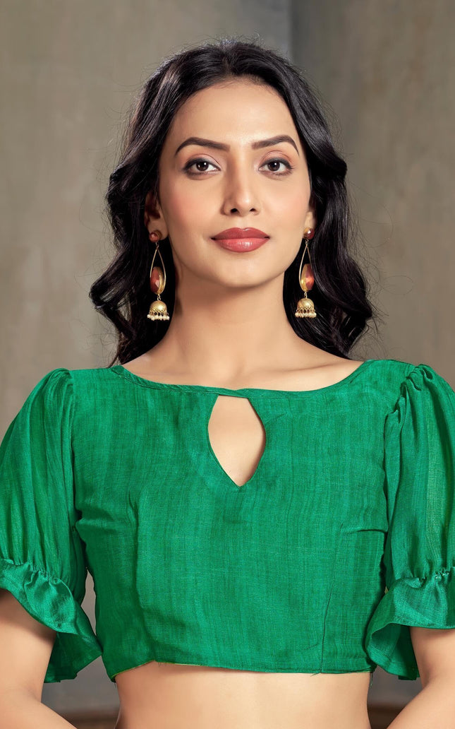 Printed Daily Wear Chiffon Saree (Multicolor)