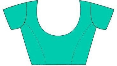 Geometric Print Daily Wear Chiffon Saree (Multicolor)