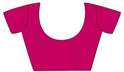 Geometric Print, Graphic Print Bollywood Chiffon, Lace Saree (Pink)