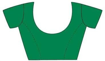 Geometric Print, Graphic Print Bollywood Chiffon, Lace Saree (Yellow)