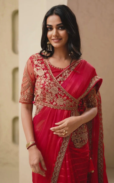 Elegant Silk Pattern Saree